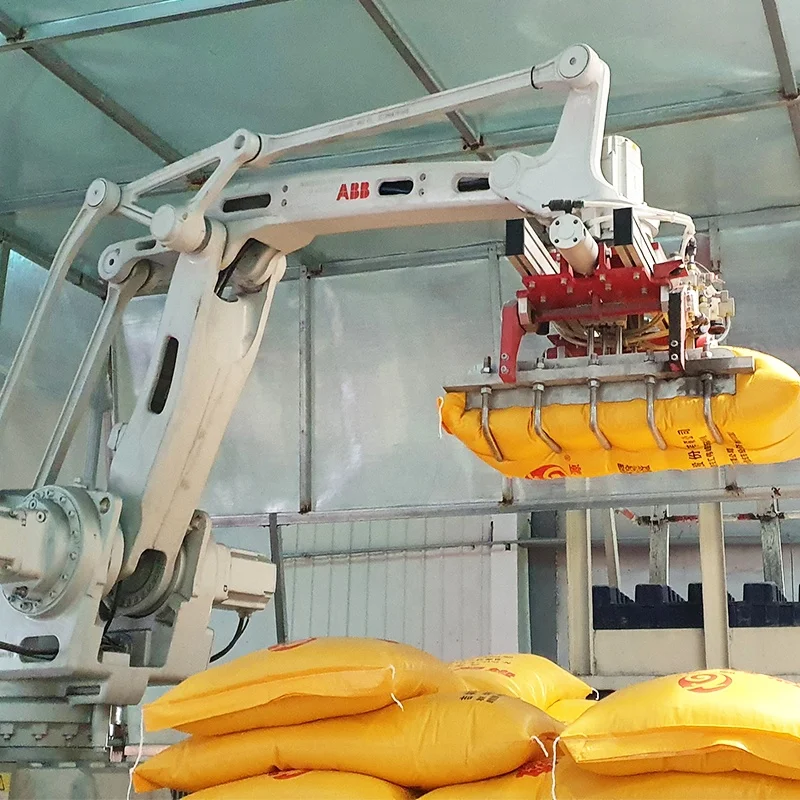 Система укладки сервоподдонов с автоматическим роботом