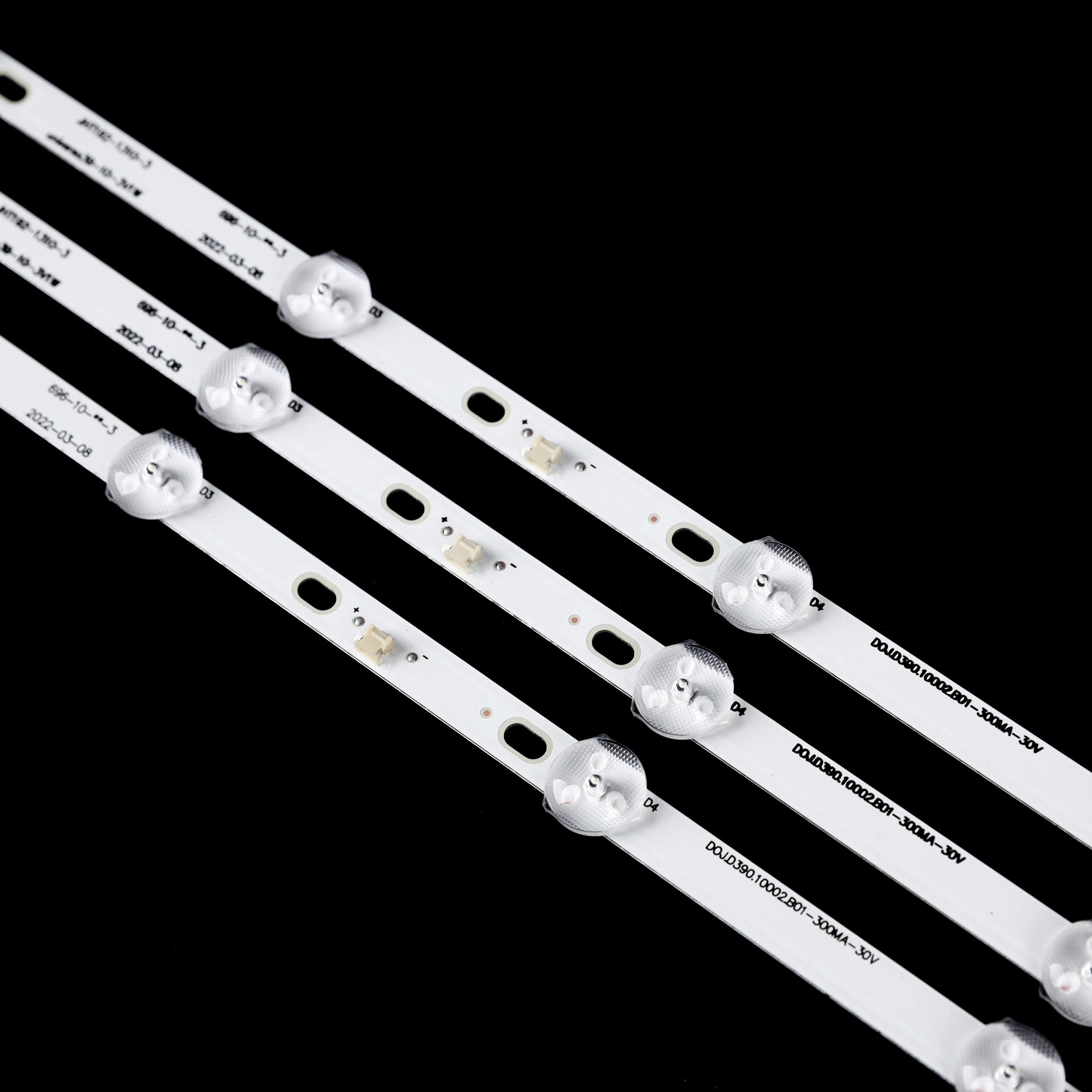 Led Backlight Strips Aluminum Profile  JH192 universal 39inch 10leds Manual Button Led Back Light bar light
