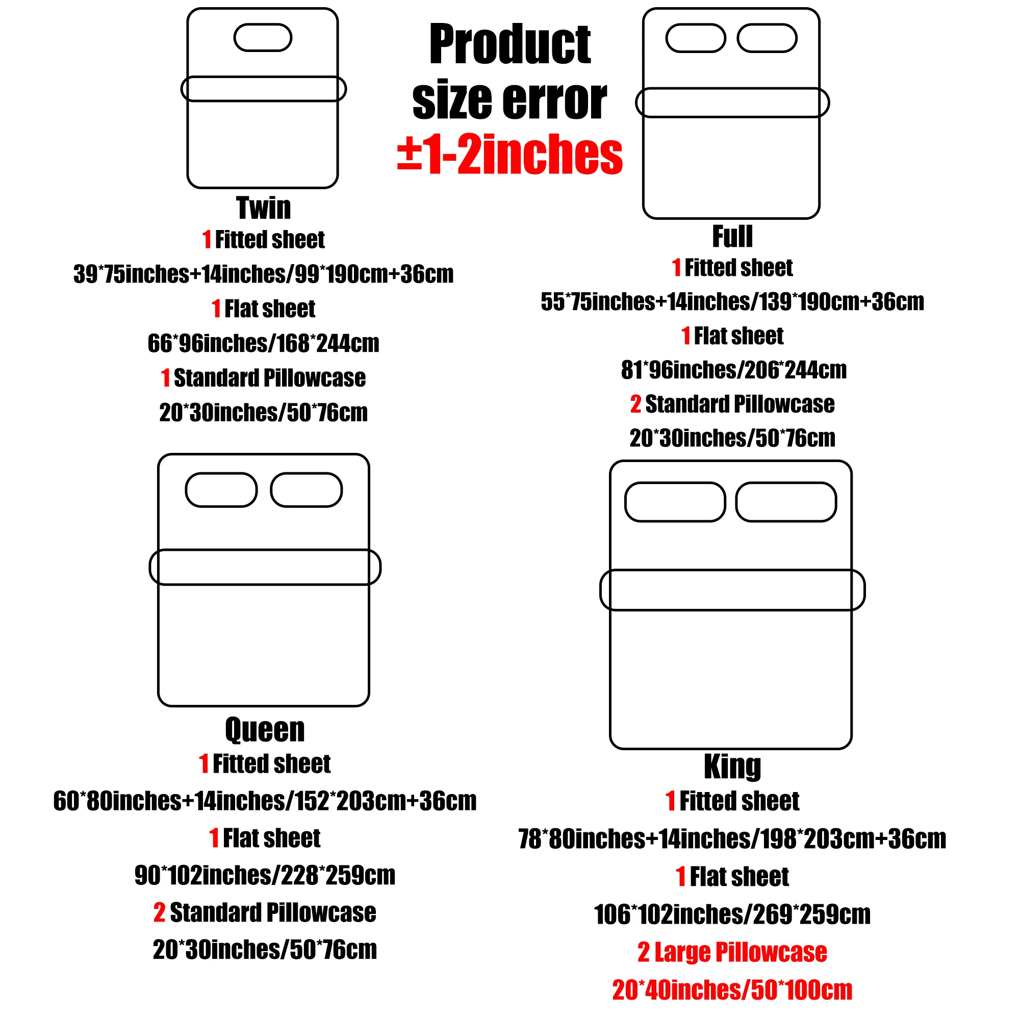 RTS Wholesale Hotel Luxury Solid 3/4 Pcs Bed Sheets 100% Double Brushed Polyester Soft Sheet Sets Bedding Bed Sheet Set