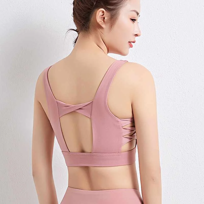 
New Sutia Esporte Women Sport Yoga Fitness Pro Fit Bra 