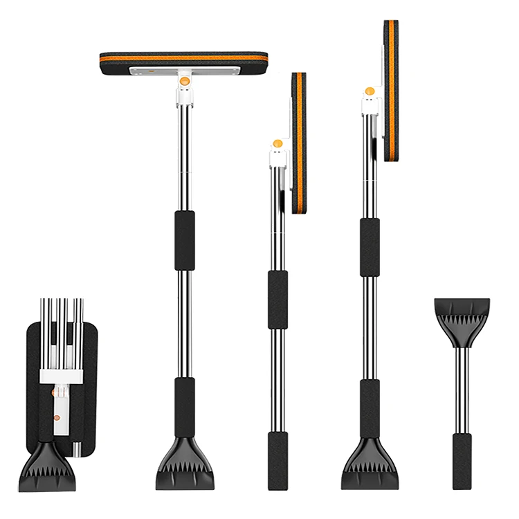 Car Snow Scraper and Brush Extendable Snow Scraper for Car Extendable MLQ01