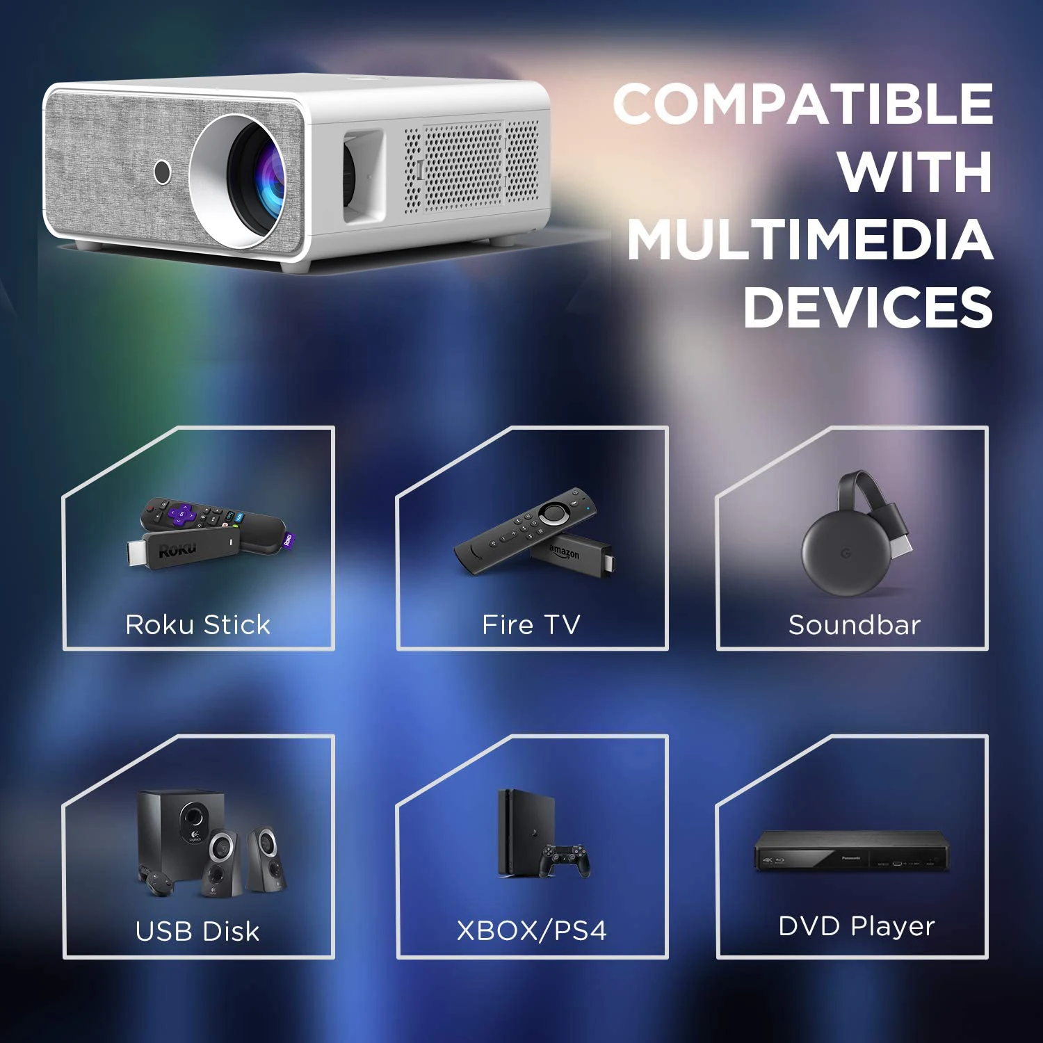 The best choice Chinese factory price home theater 1920*1080P Full HD projector