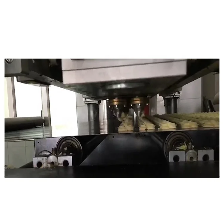 SINOBAKE Industrial High Capacity Double Lane Depositor Cookie Making Machine Production Line