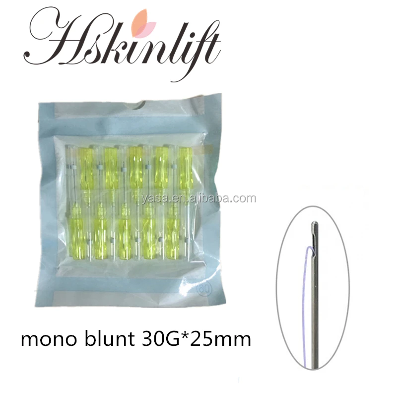 
pdo threads mono smooth 30G 25mm pdo threads face lifting pdo threads for eye korea v line 