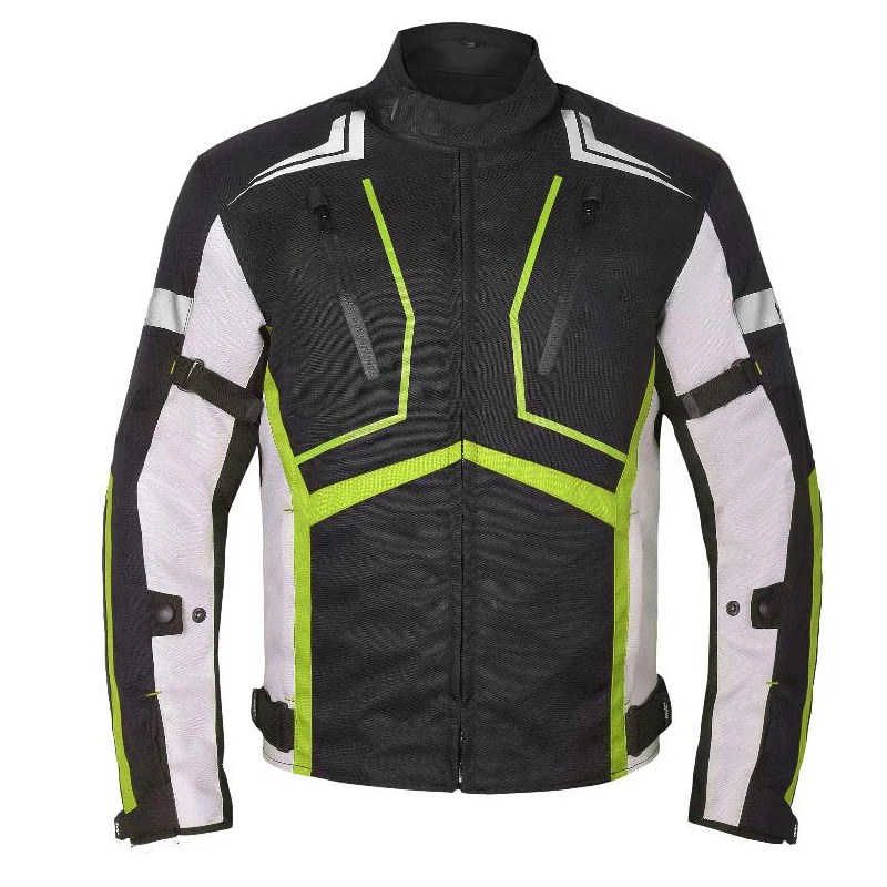 The new Waterproof Motocross Jacket Polyester 600D Full Body Protective Gear Motorcycle Jacket For Autumn Winter