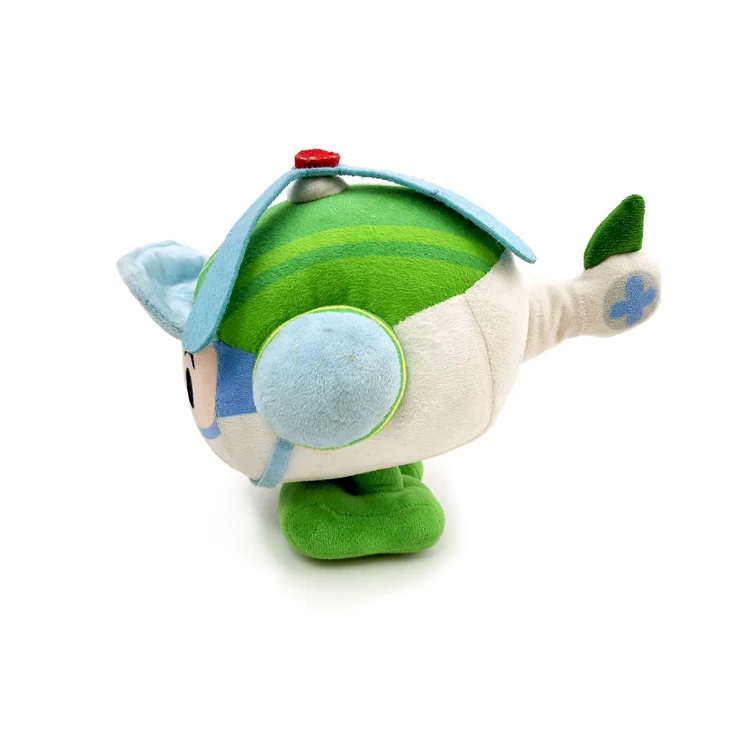Wholesale Custom Mini Helicopter Toy Cute Soft Cartoon Doll Souvenirs Business Mascot Anime Figure Gift Manufactured Bear