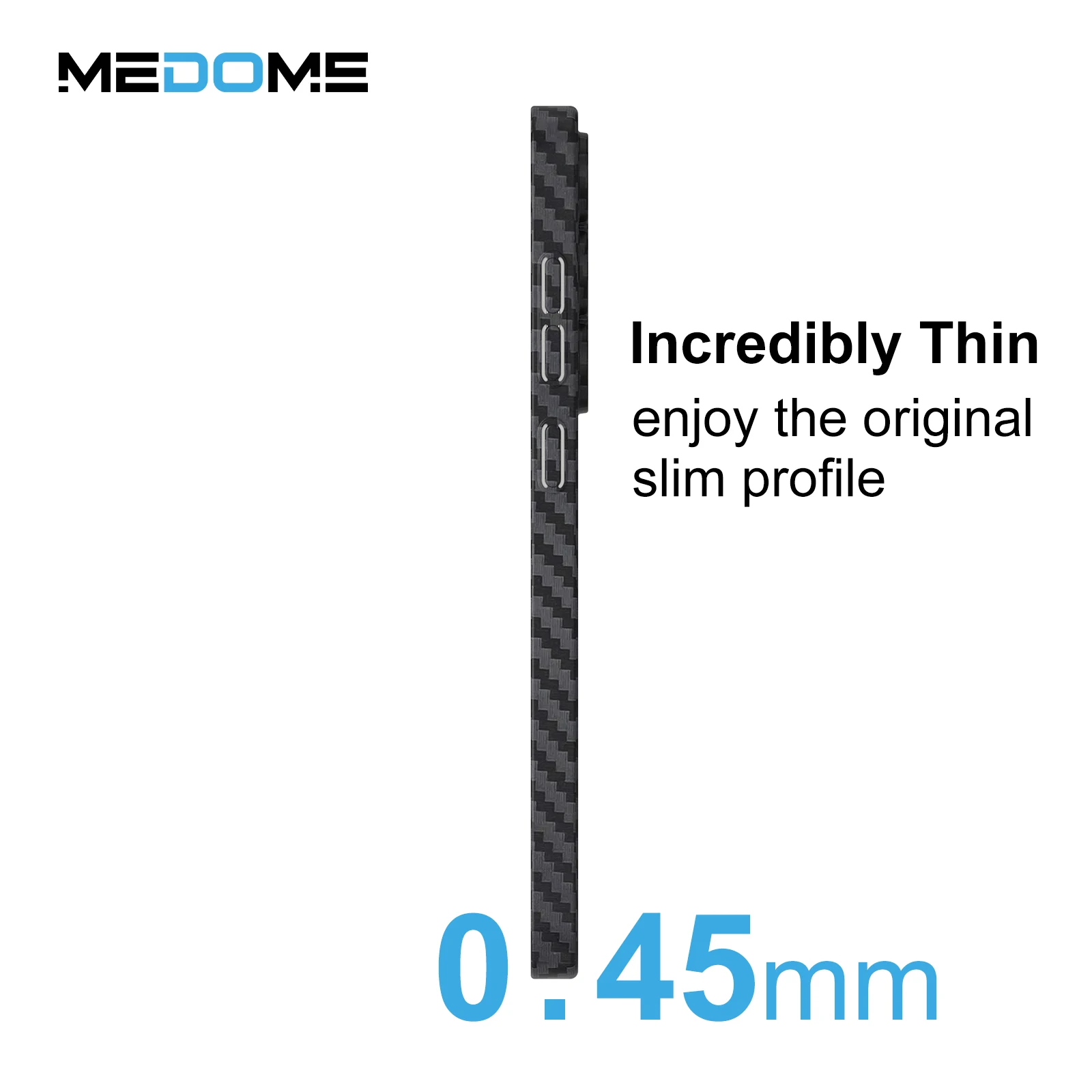 Slimoro For iPhone Samsung S25 Ultra New Other Mobile Phone Housings Gaming Cell Phone Accessories Carbon Fiber Pattern PP Case