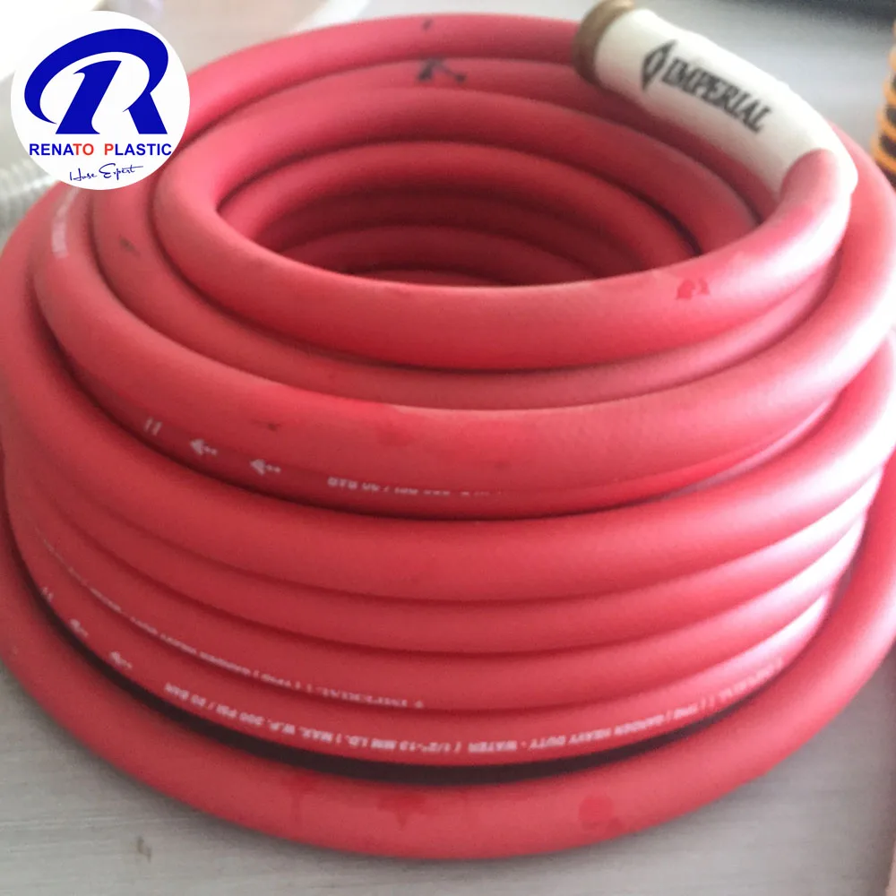 Flexible PVC Mix Rubber High Pressure Air Water Hose for Rubber Hose