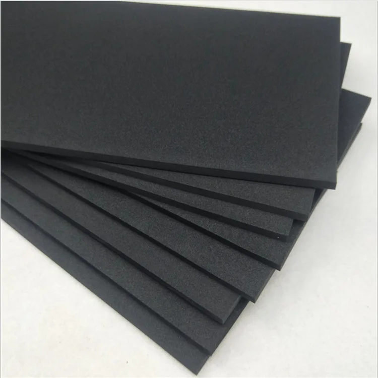 EVA Foam Sheet Rolls Sponge EVA Foam Single-sided Shockproof Soundproof 1 2 3 5 mm OEM ODM Customized Packaging Manufacturer