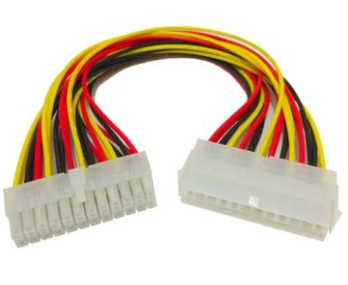 Magelei Factory Direct Sale ATX 24Pin Female to 20+4pin Male Motherboard Power Supply Extension Cable Computer Cables