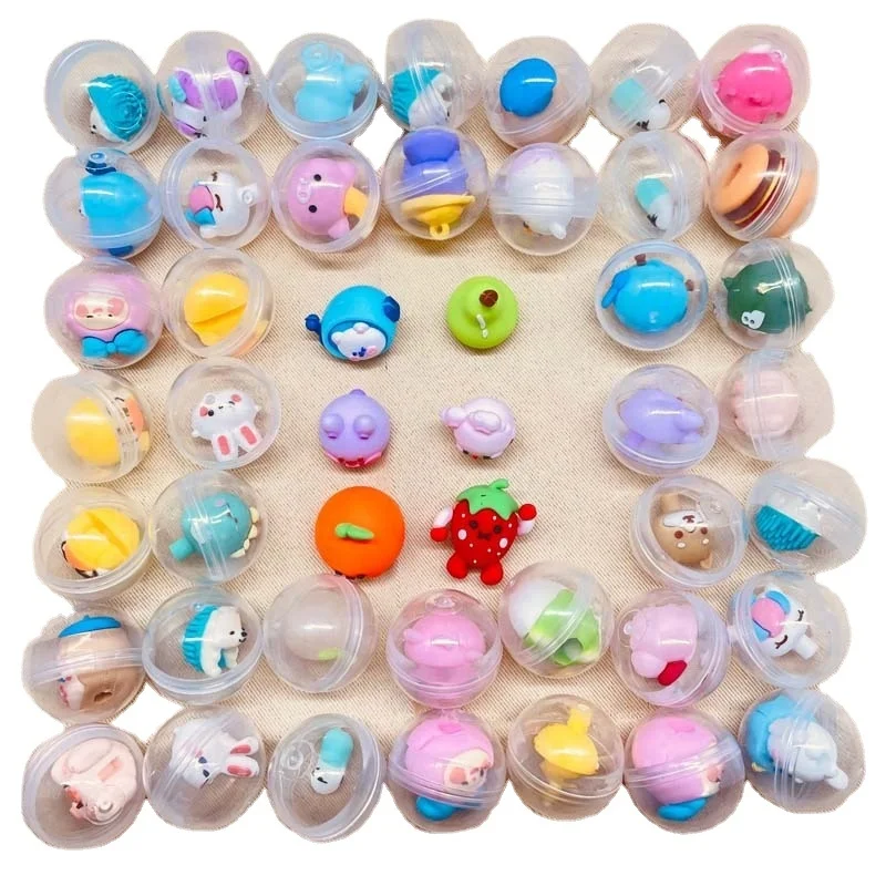 32mm Wholesale Plastic Toys For  Vending Capsule Toys PVC Material Small Plastic Toy Popular Cheap  For Kids