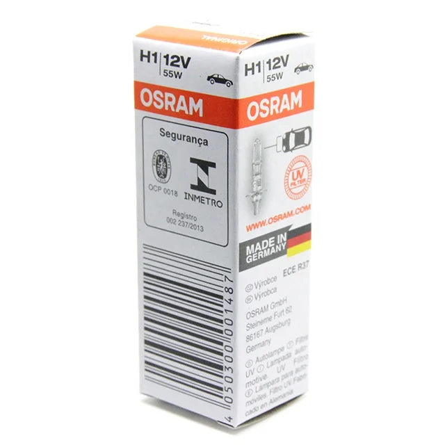 
Osram Headlight H1 64150 12V 55W E1 original made in Germany 