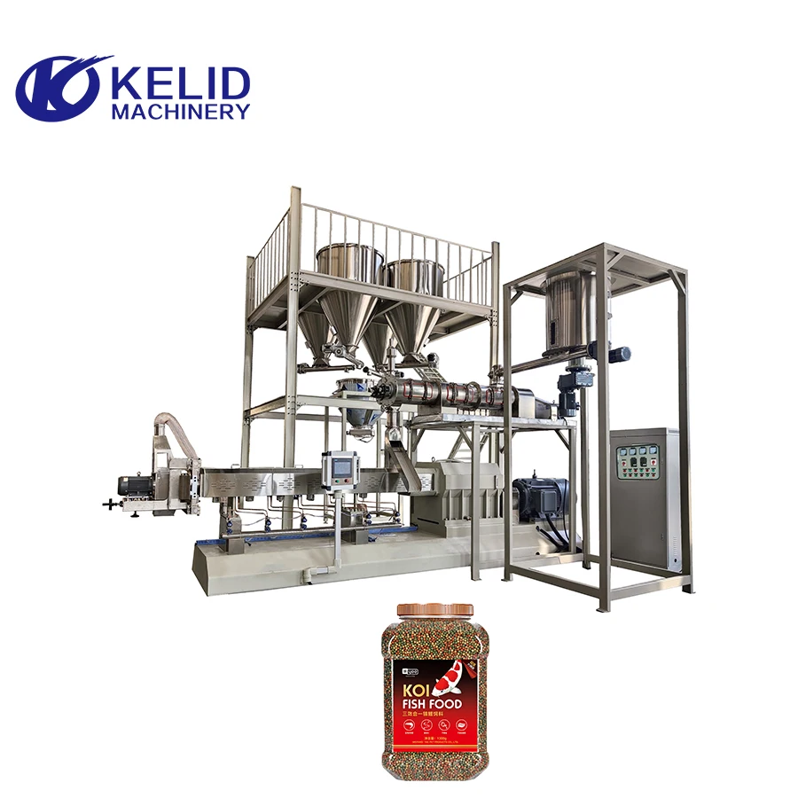 Industrial Capacity Floating Fish Feed Making Machine