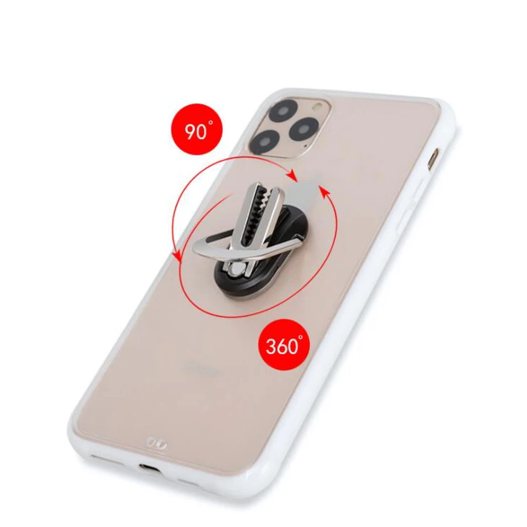
AICOO Hotsale Finger Ring Phone Holder Air Vent Car Phone Mount 360 Rotate 2 in 1 Universal Mobile Phone Bracket Stand Car Mount 