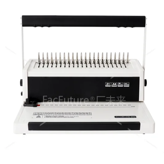 Max. Binding Width A4 (297mm) metal multi hole binding machine for data binding