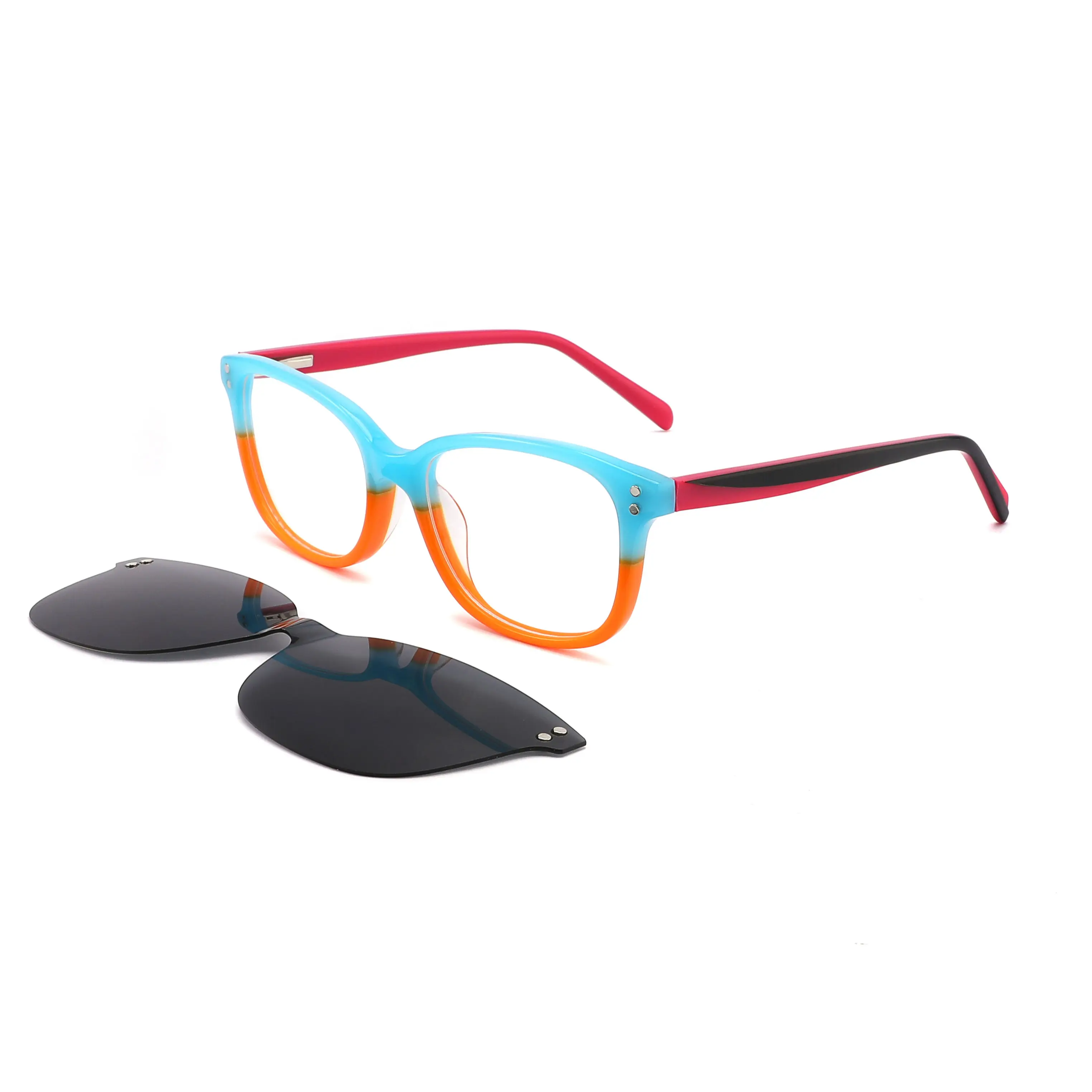 Fashion New Trendy Kids Computer Anti Radiation Acetate Glasses Blue Light Blocking Glasses For Kids
