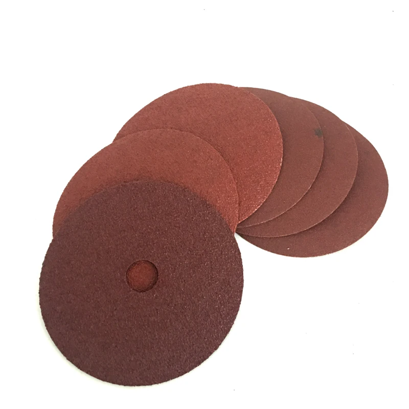 High Durability Abrasive Disc 4inch Ceramic Fiber Disc Alox  Grinding Disc for Metal Polishing