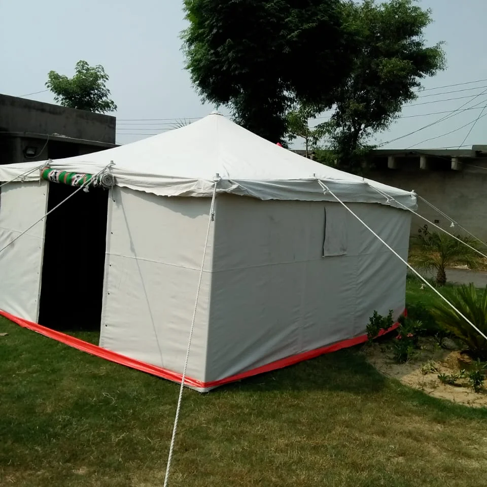 Double Safe Manufacturer Custom Large Canvas Camping Medical Refugee Disaster Relief Emergency Tents