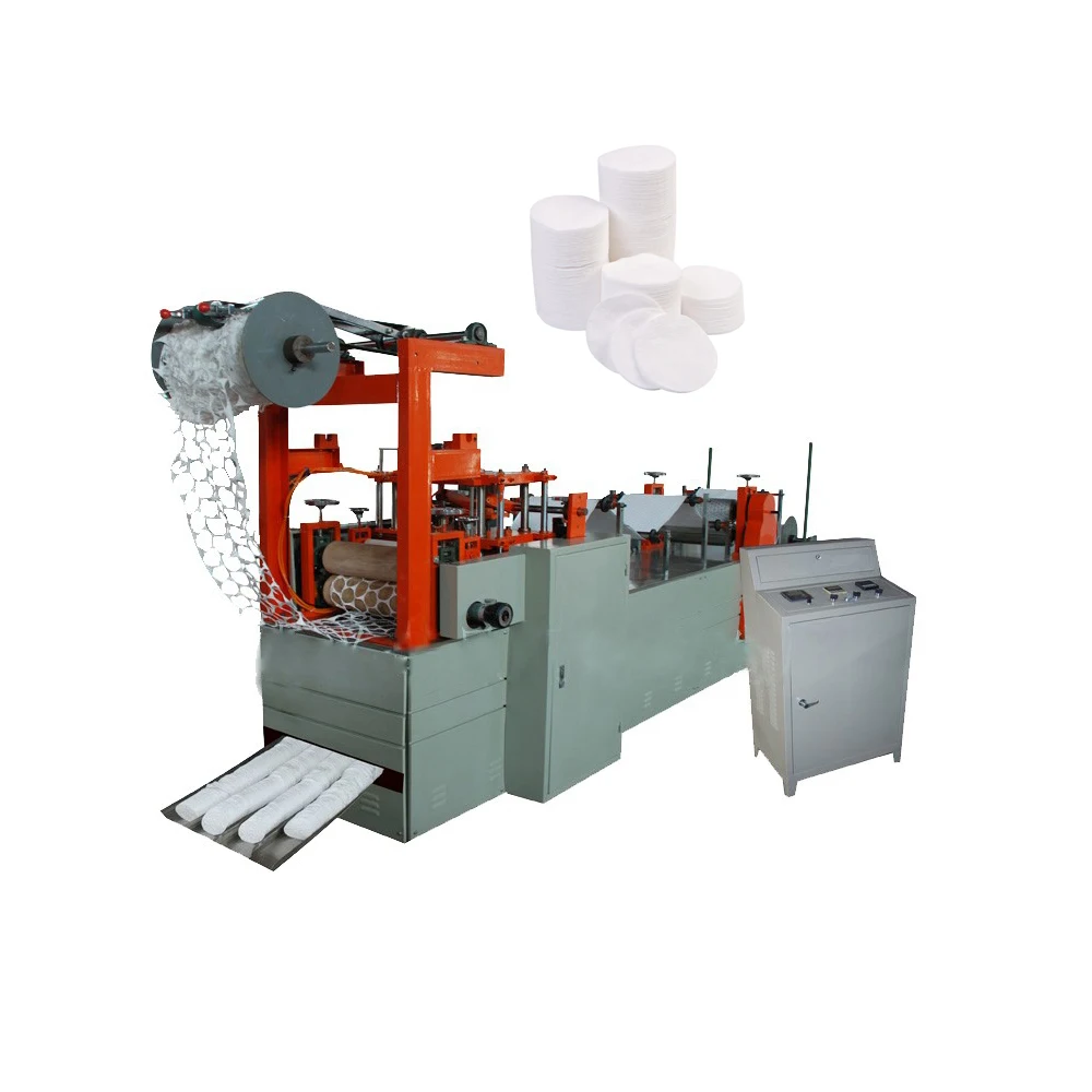 Customised Automatic Makeup Remover Cotton Pads Making Machine