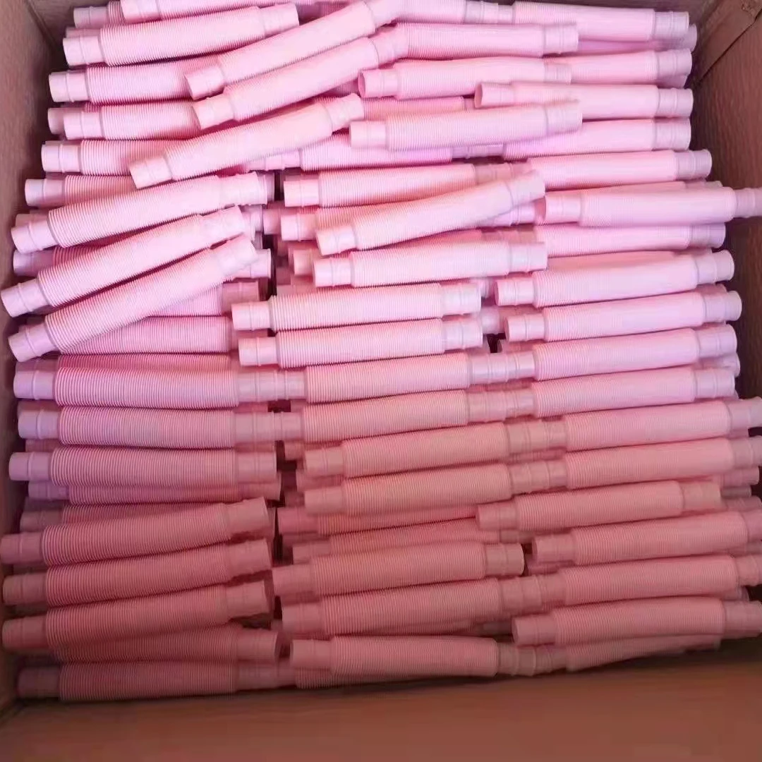 Keyboard Pop Toys plastic pop tube small middle big size macaron color New Pops Fidget Sensory Toys