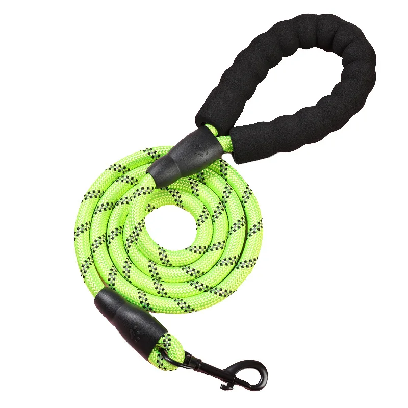 Pet Traction Rope Explosion-Proof Punching Dog Rope Reflective Round Rope Dog Chain Without Handle Traction Belt