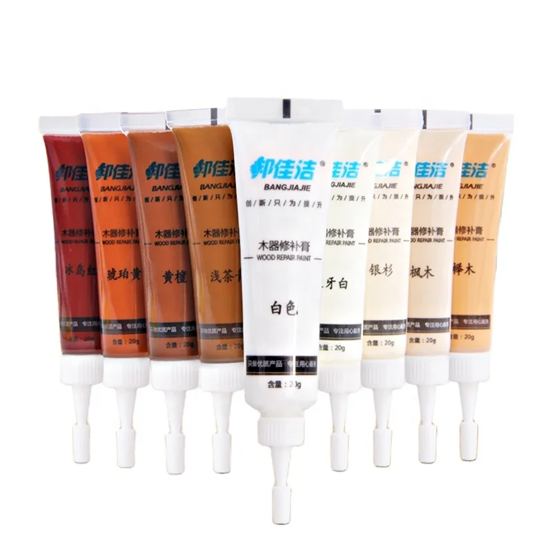 
10g 20g 25gwood repair paste, with excellent gloss, can repair the surface damage of furniture 