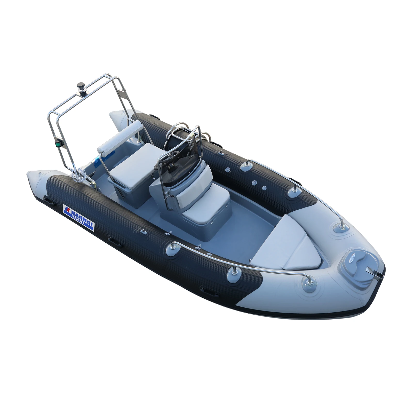 Luxury Ce Rowing Yacht Rib Fishing Kayak and Drifting Speed Vessel Jet Sailing Rib Boat with Motor Pontoon Raft