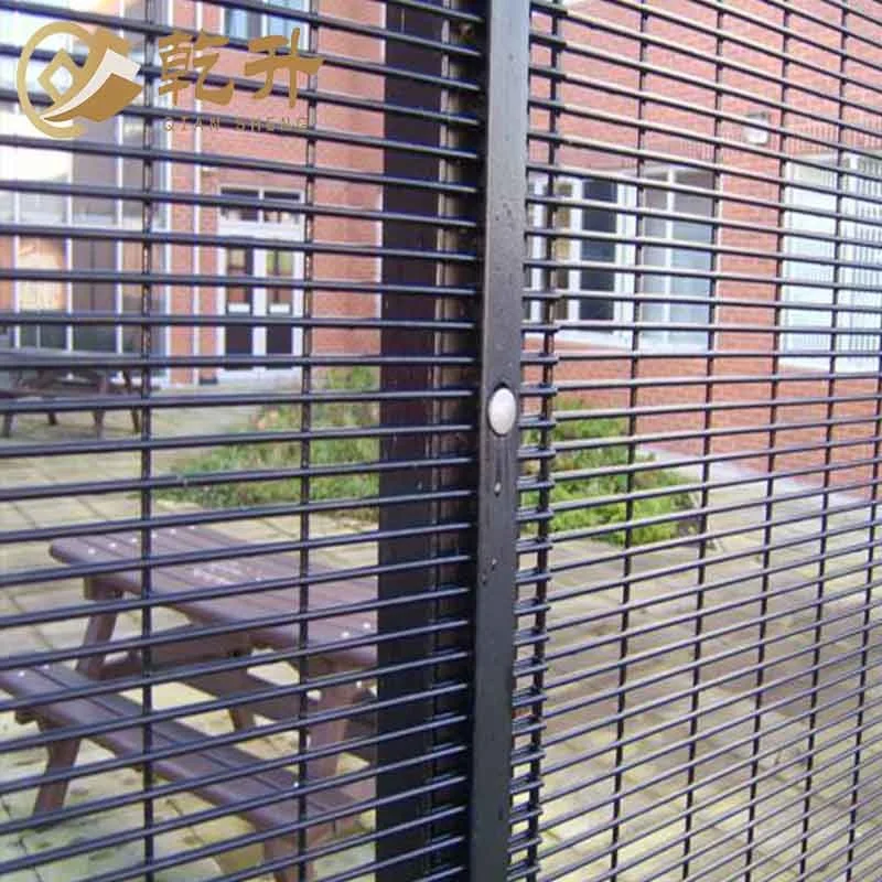 2024 Hot Selling Galvanized 358 Anti Climb Security Barrier Fencing Panels For Prison Clear View Anti Fence With Barbed Wire