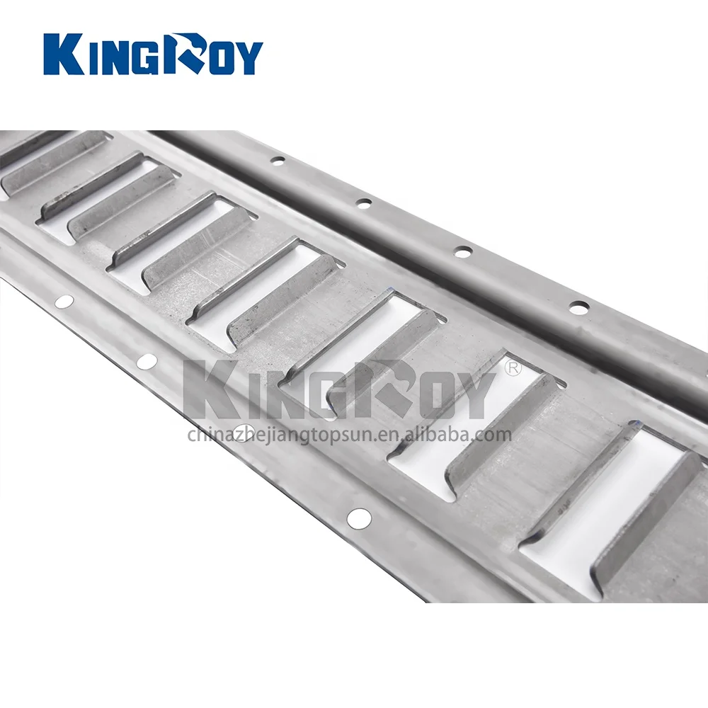 Interior van accessory steel horizontal E track cargo restraint track for cargo control