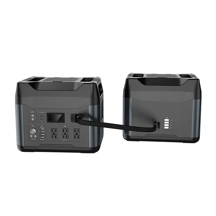 3000W Energy portable Battery Solar Power Station With Expandable Batteries Super Power Battery For Camping