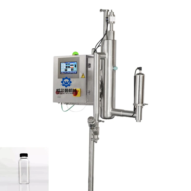 Factory Direct Sale Bottled Drinks Mineral Water Bottles Liquid Nitrogen Dosing Machine