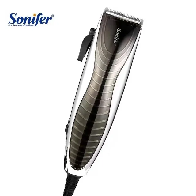 Sonifer SF-9538 высокое качество, низкий уровень шума профессиональная машинка для стрижки волос аксессуары многофункциональная ac штекер электрическая машинка для стрижки волос