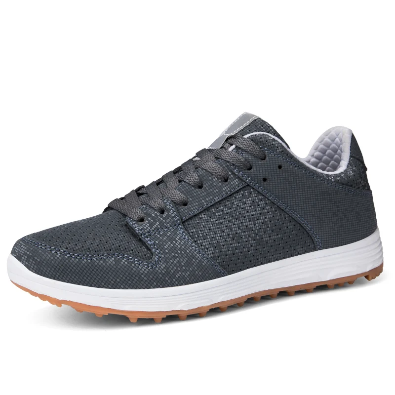 Manufacturer Custom OEM Outstanding Traditions Natural Comfort Spikless Golf Shoes For Men