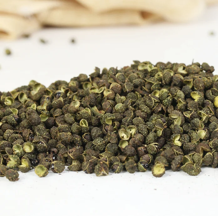 Chinese Spices Wholesale Green pepper Zanthoxylum Bungeanum Green Peppercorns