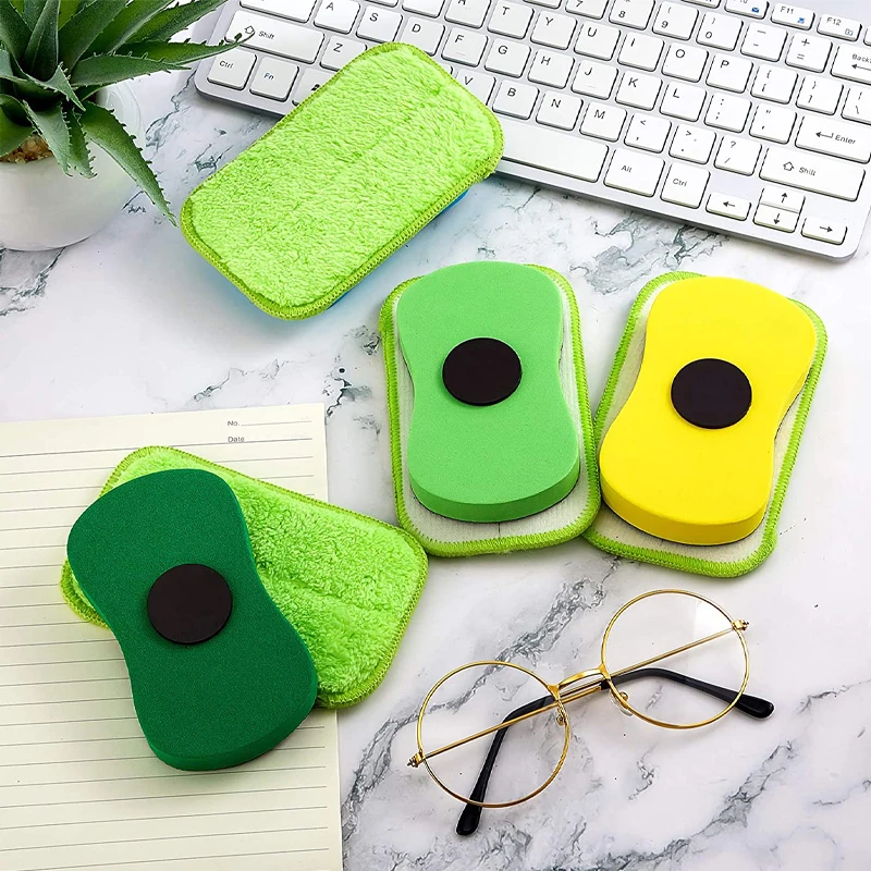 Magnetic blackboard Dry Erasers Cleaner Wiper for Kids and Classroom Teacher Supplies