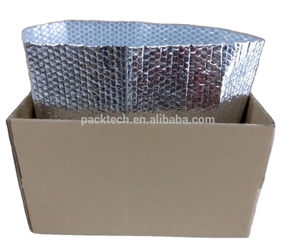 Insulated Bubble Shipping Box 3D Box Liner