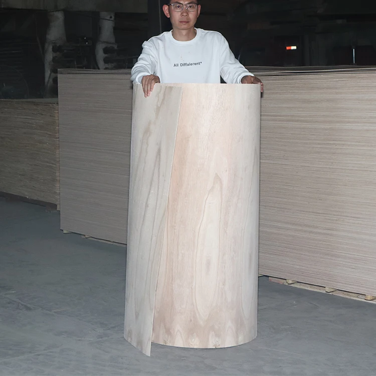Flexible Bending Plywood Price Moisture Resistant 1Mm 18Mm 20Mm Eucalyptus Ultralight Plywood