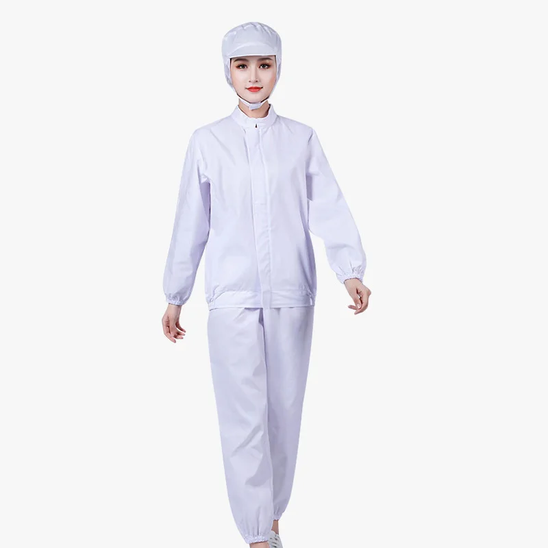 Summer food factory overall work suit work clothes men work clothes two piece workwear overalls