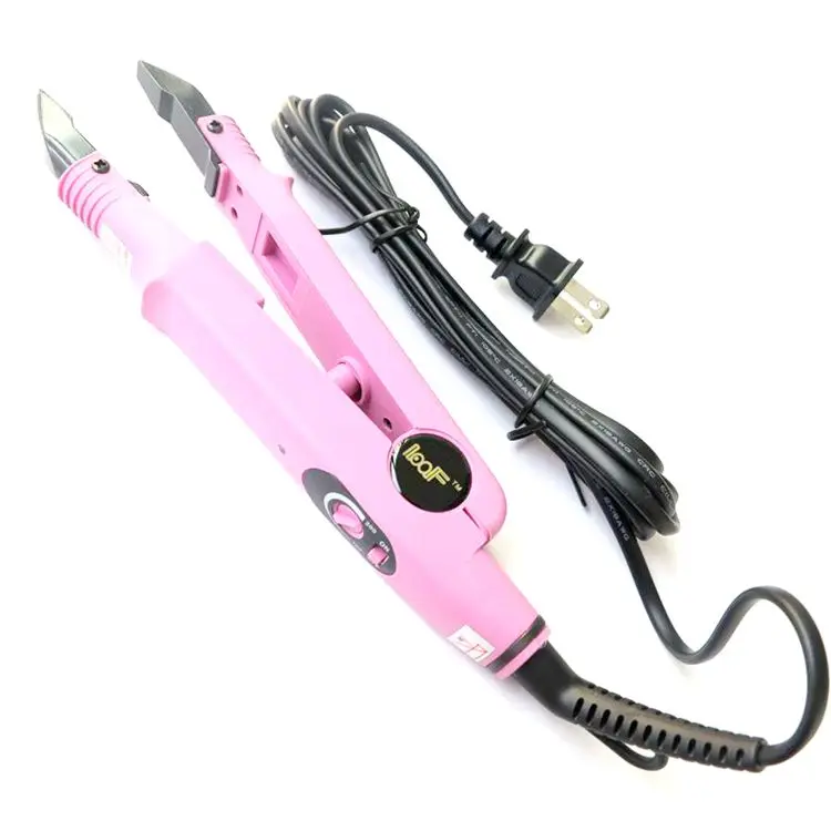Professional Heat Connector Crimping Hair Curling Mini Flat Irons Hair Straightener For Keratin Hair Extensions