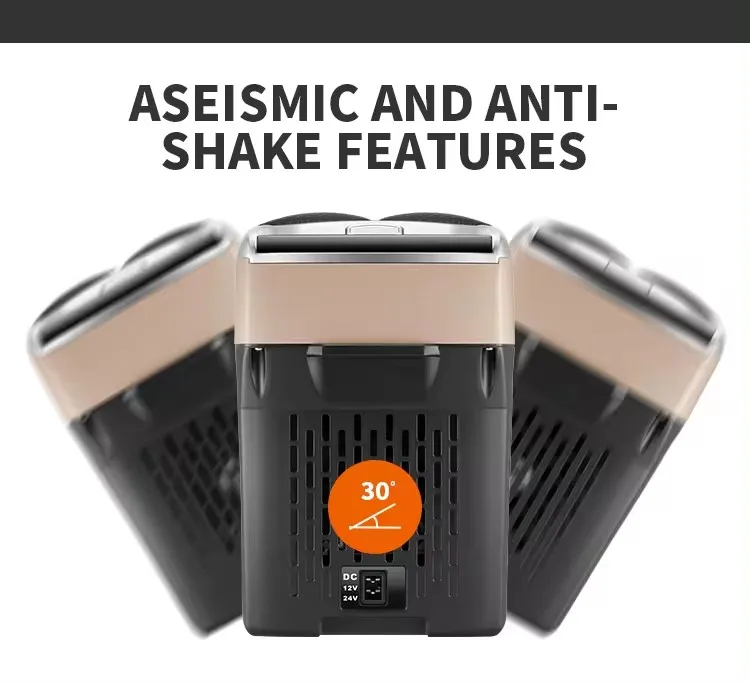 Factory Price 11L Console Refrigerator 12V Car Freezer Fridge Portable Cooler for Vehicle Armrest