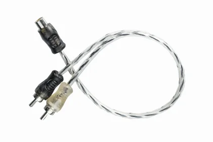 1 Male to 2 Female Plug Audio Cable For Car Kit Amplifier Sound Y Splitter Audio Adapter RCA Cable