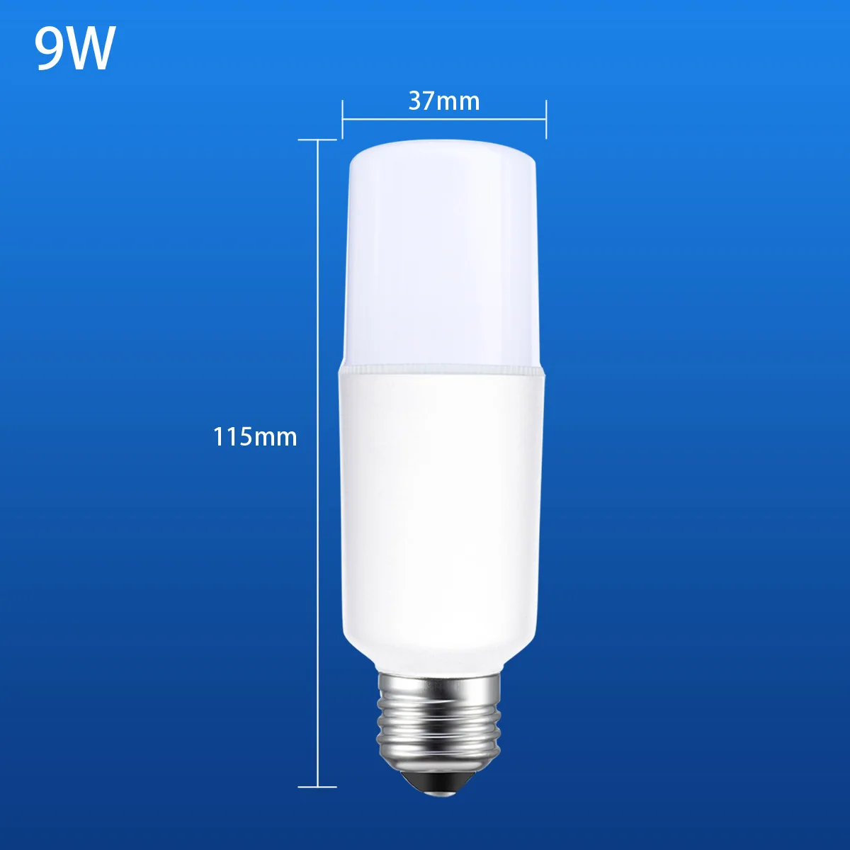 led rocket bulb e14e27 super bright corn energy saving bulb 20W cylindrical led bulb