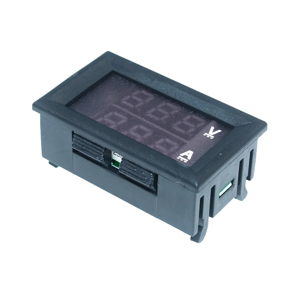 spdak Red Blue 4bit Dual LED Display DC100V 100A Digital Voltmeter Ammeter High Precision Voltage Meter Current Meter
