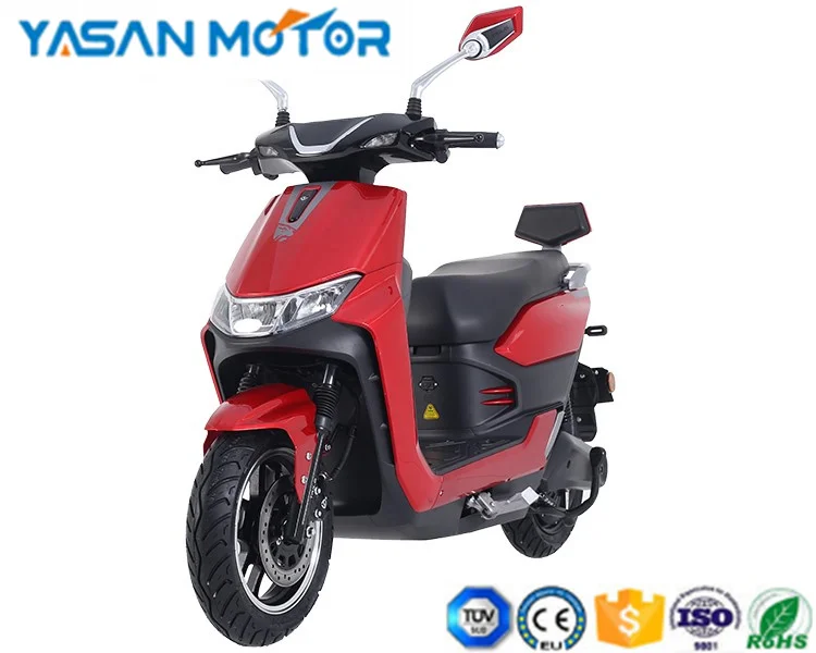 2000W Colorful Electric Scooter with 72V35Ah Battery Smart Electronic Type 55km/h Max Speed and 65km Range per Charge