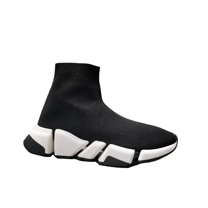 2023 Fashion High End Handmade Luxury Custom Design Knitted Cotton Socks Shoes Sneakers