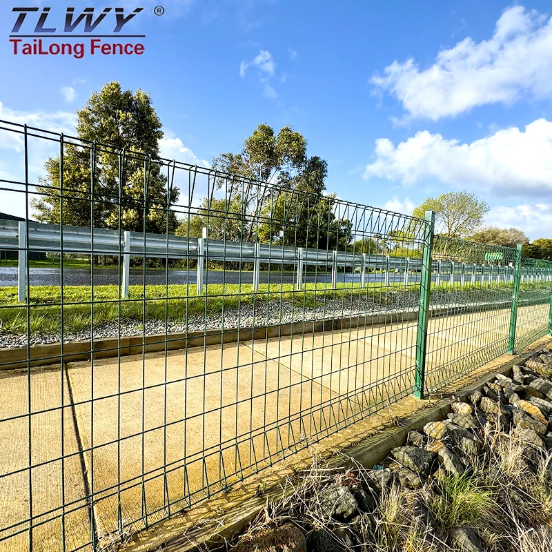 Pvc Coated Hot Dipped Galvanized Roll Top Brc Welded Mesh Panel Fence Wire Mesh Pvc Brc Fencing