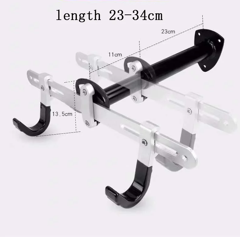 Настенный стеллаж для велосипеда из алюминиевого сплава, стальной стеллаж для парковки велосипеда, настенный крючок для домашнего использования