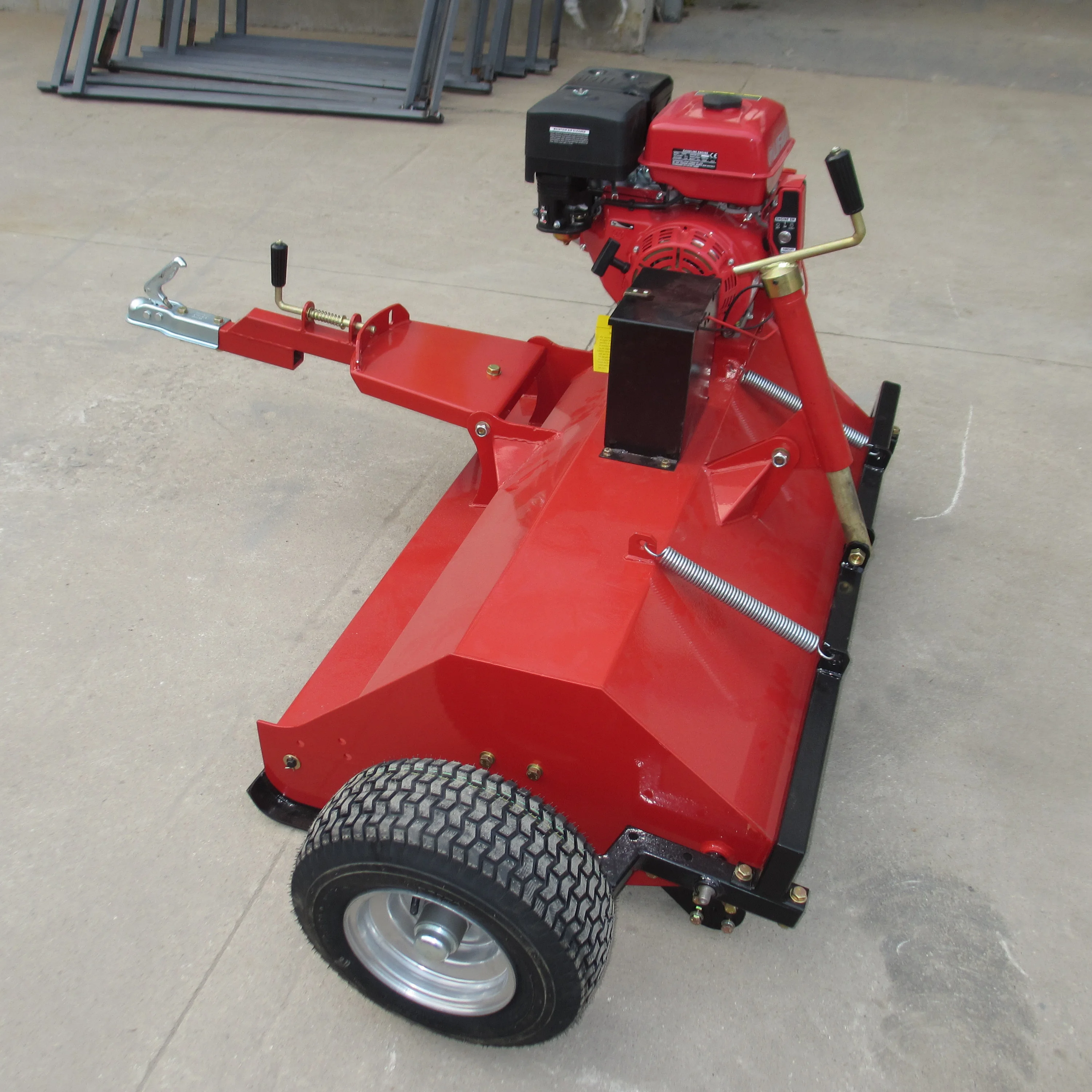 CE certificated drawell gasoline lawn mower 4 stroke 420cc manufacturer supplier