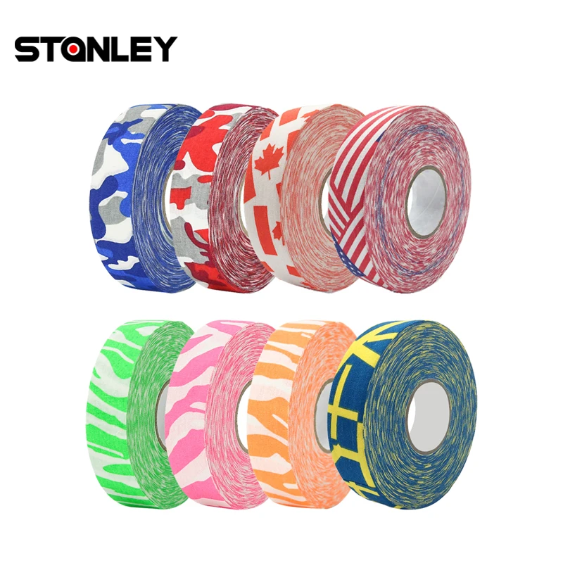 Китай Высококачественная клейкая лента хоккейная противоскользящая Водонепроницаемая обертка легко растягивается и рвет для хоккея катания на лыжах