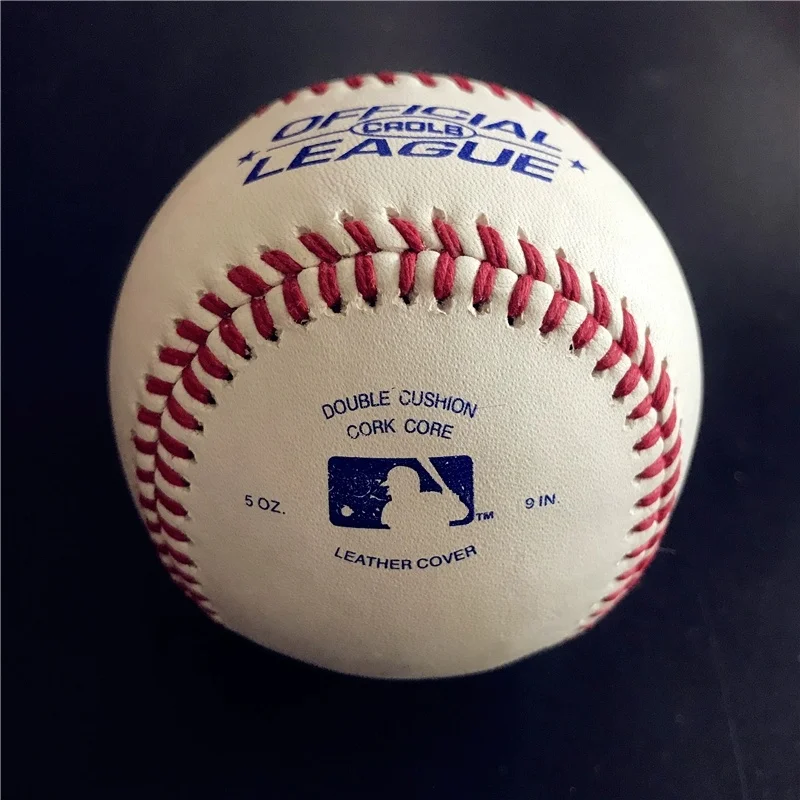 9 inch 5oz genuine cowhide leather baseball for major league used baseball, bulk baseballs